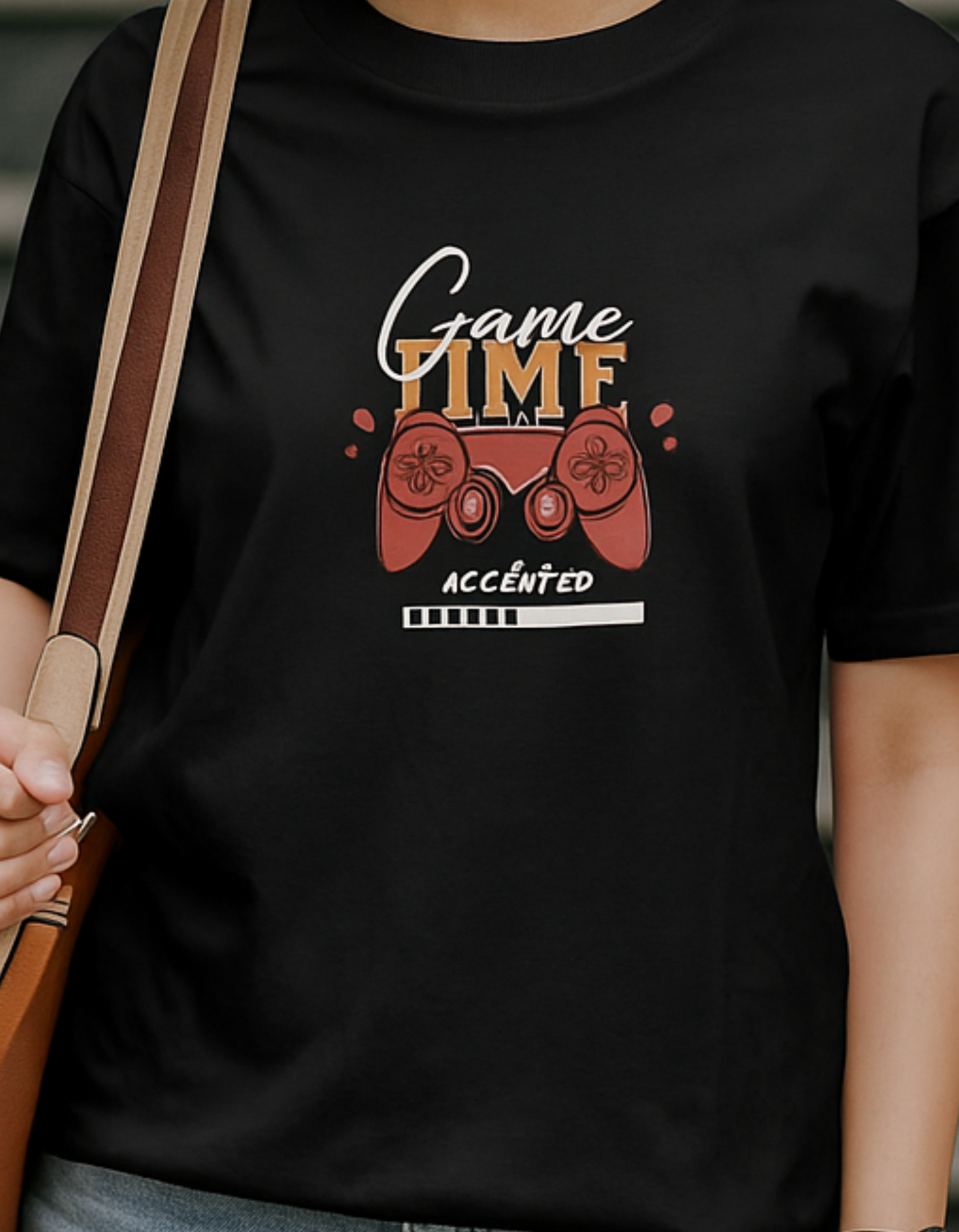 Men & Women Oversized Gaming T-Shirt