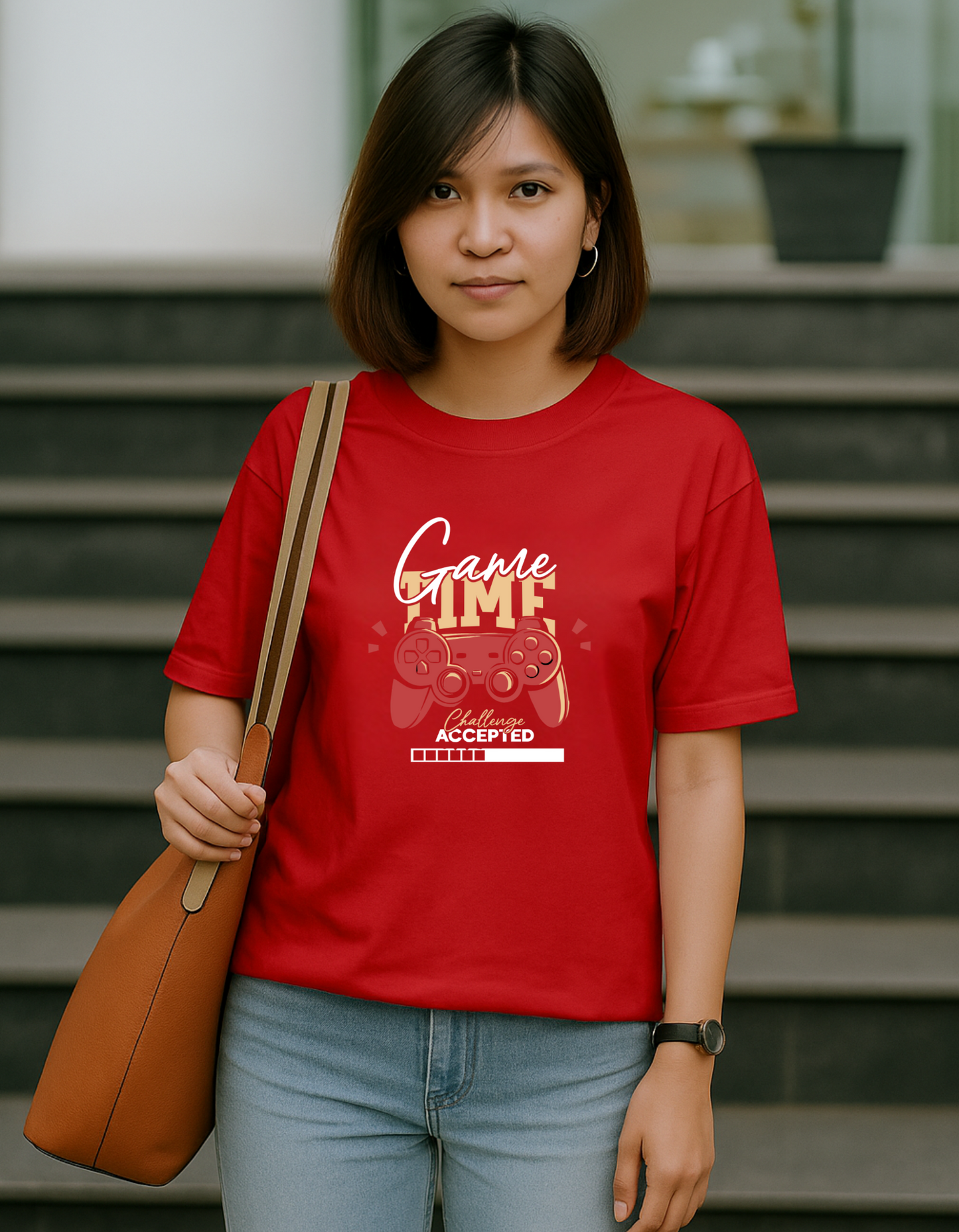 Men & Women Oversized Gaming T-Shirt