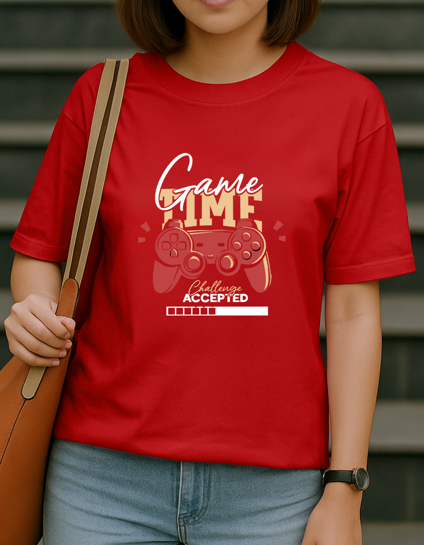 Men & Women Oversized Gaming T-Shirt