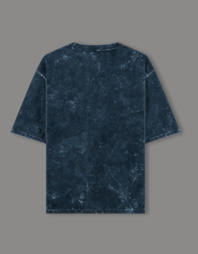 Unisex Oversized Tee_navyblue color