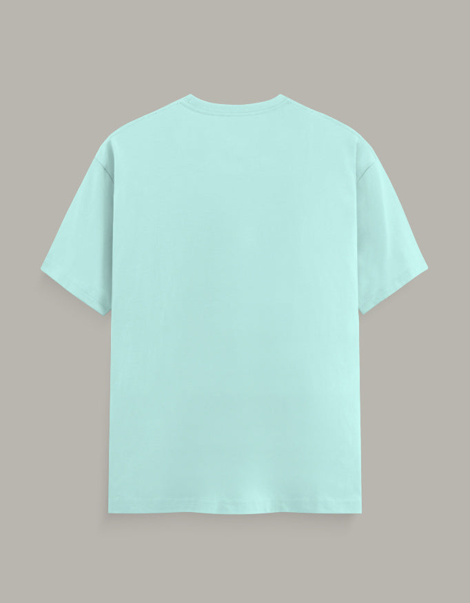 Women Cactus Printed T-Shirt-MInt Color- White Bear