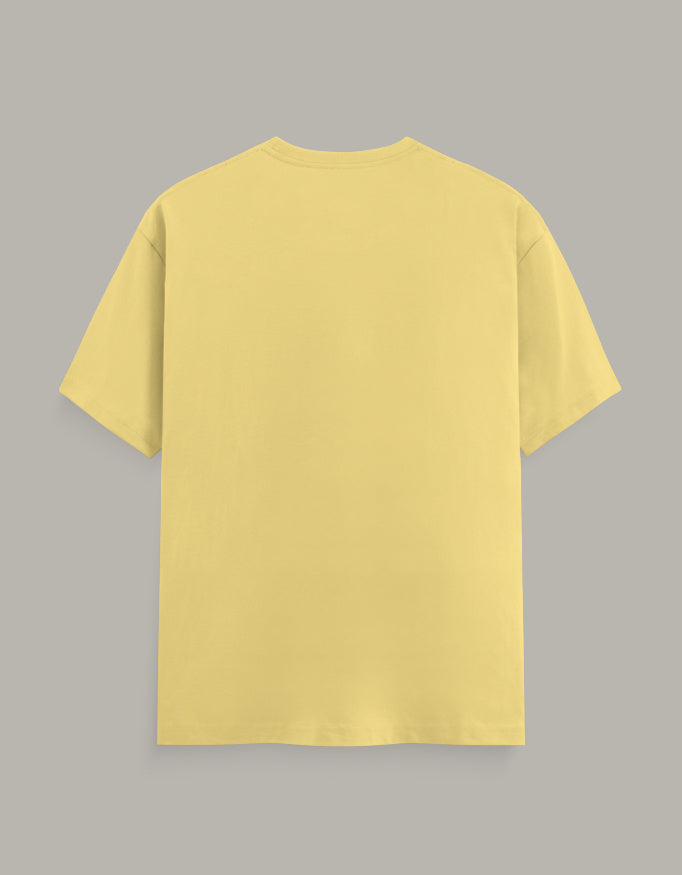 Women Cactus Printed T-Shirt-Yellow Color- White Bear