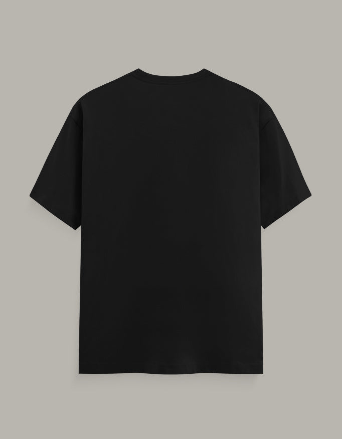 Women Cactus Printed T-Shirt-Black Color- White Bear