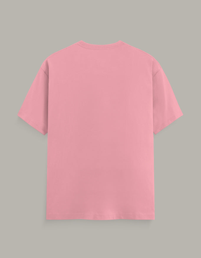 Women Cactus Printed T-Shirt-Flamingo Color- White Bear