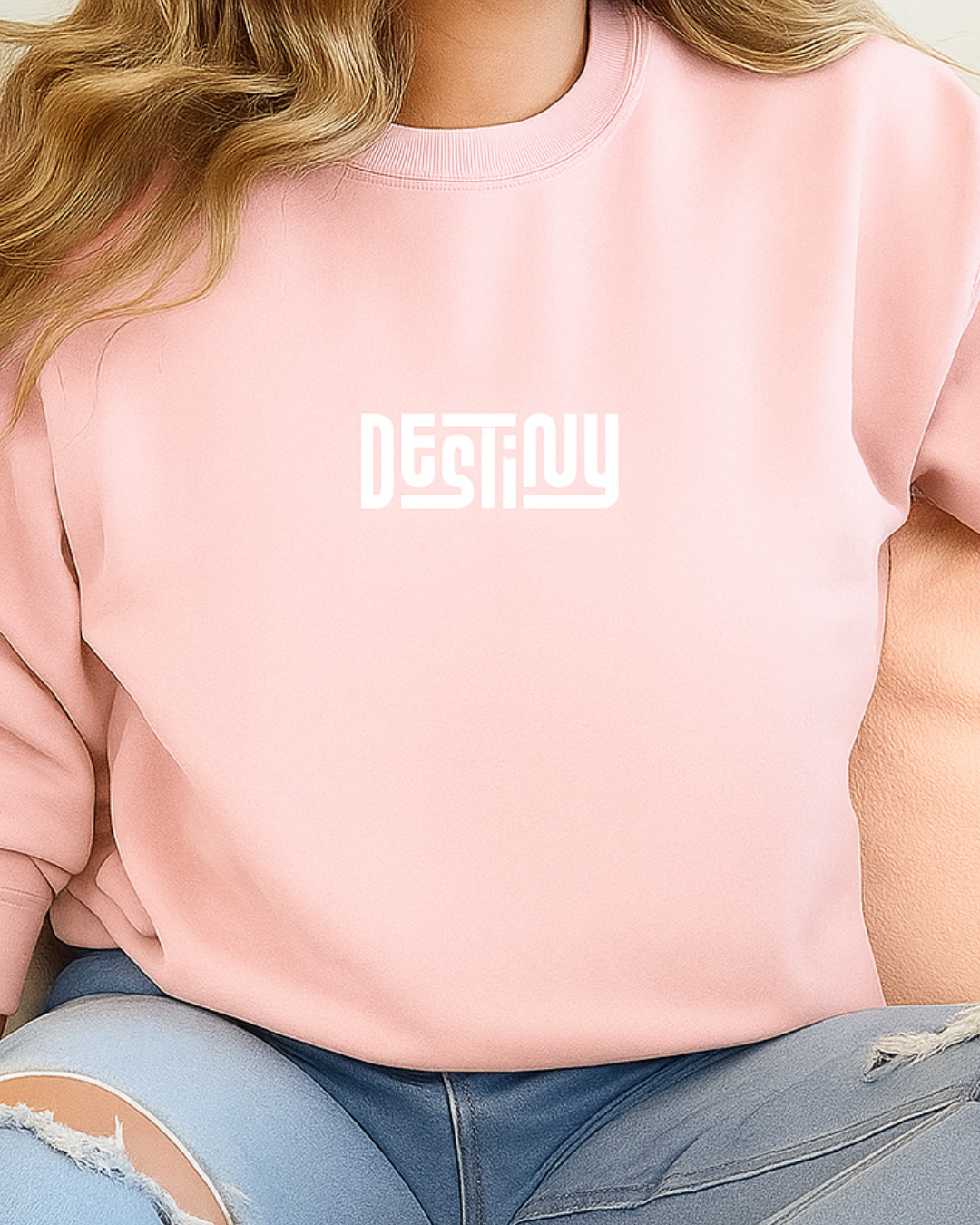 Men & Women Full Sleeve Printed Sweatshirt_pink