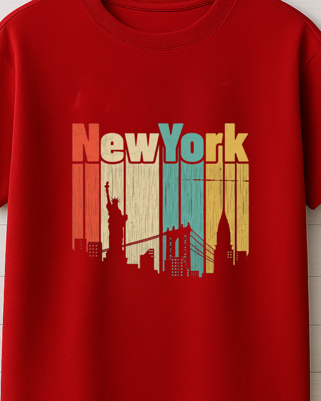 New York T-Shirt_red