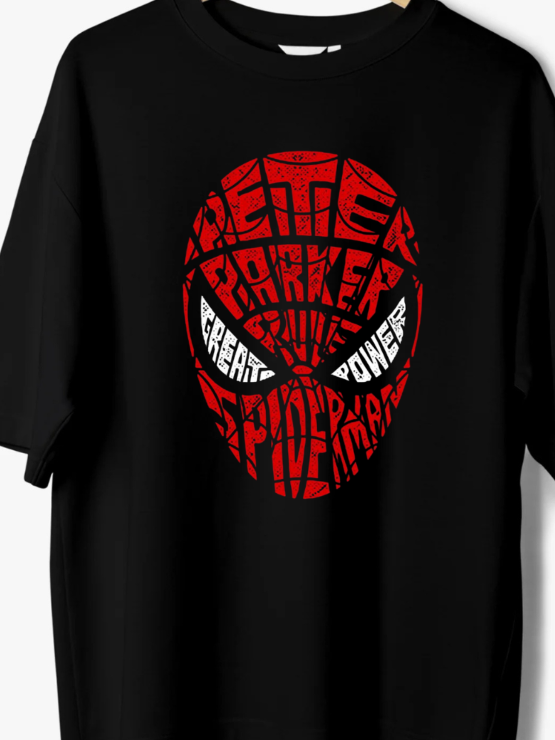 SPIDERMAN GRAPHIC T-SHIRT_BLACK