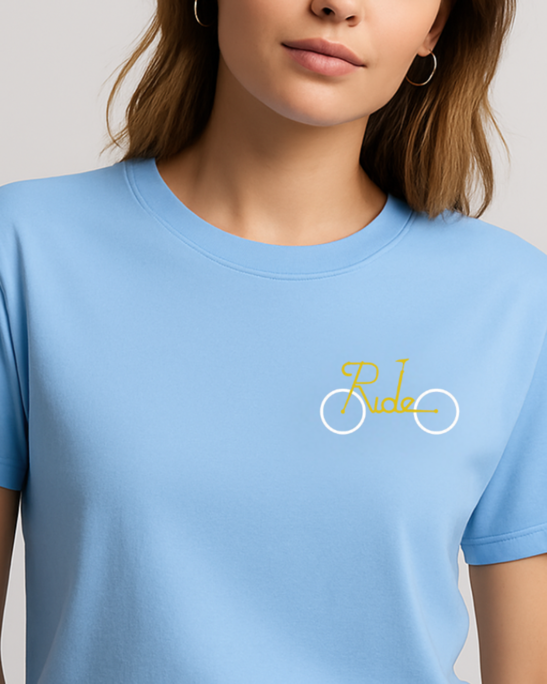 Unisex Classic Crew T-Shirt_baby blue