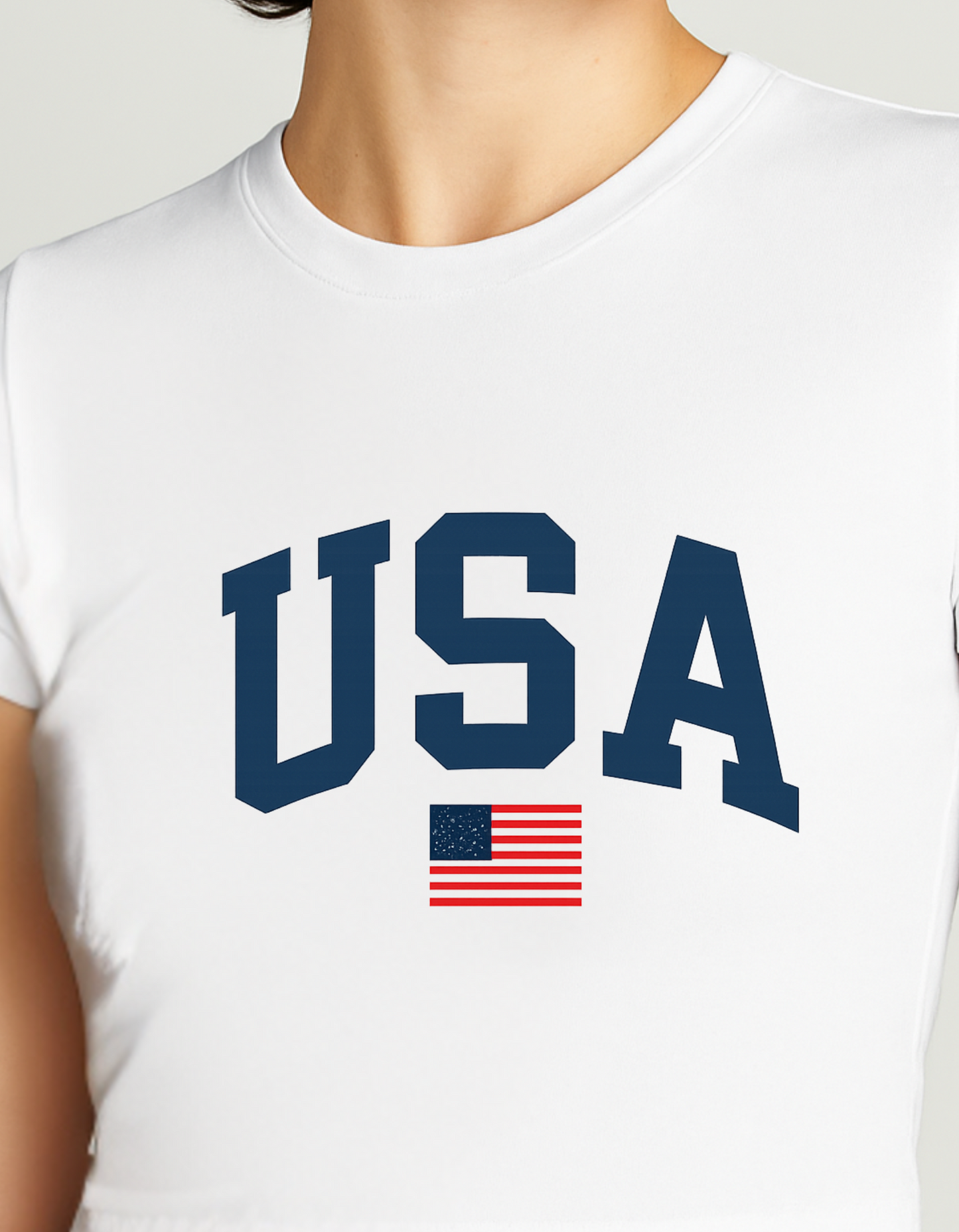 Women Printed Crop Top
