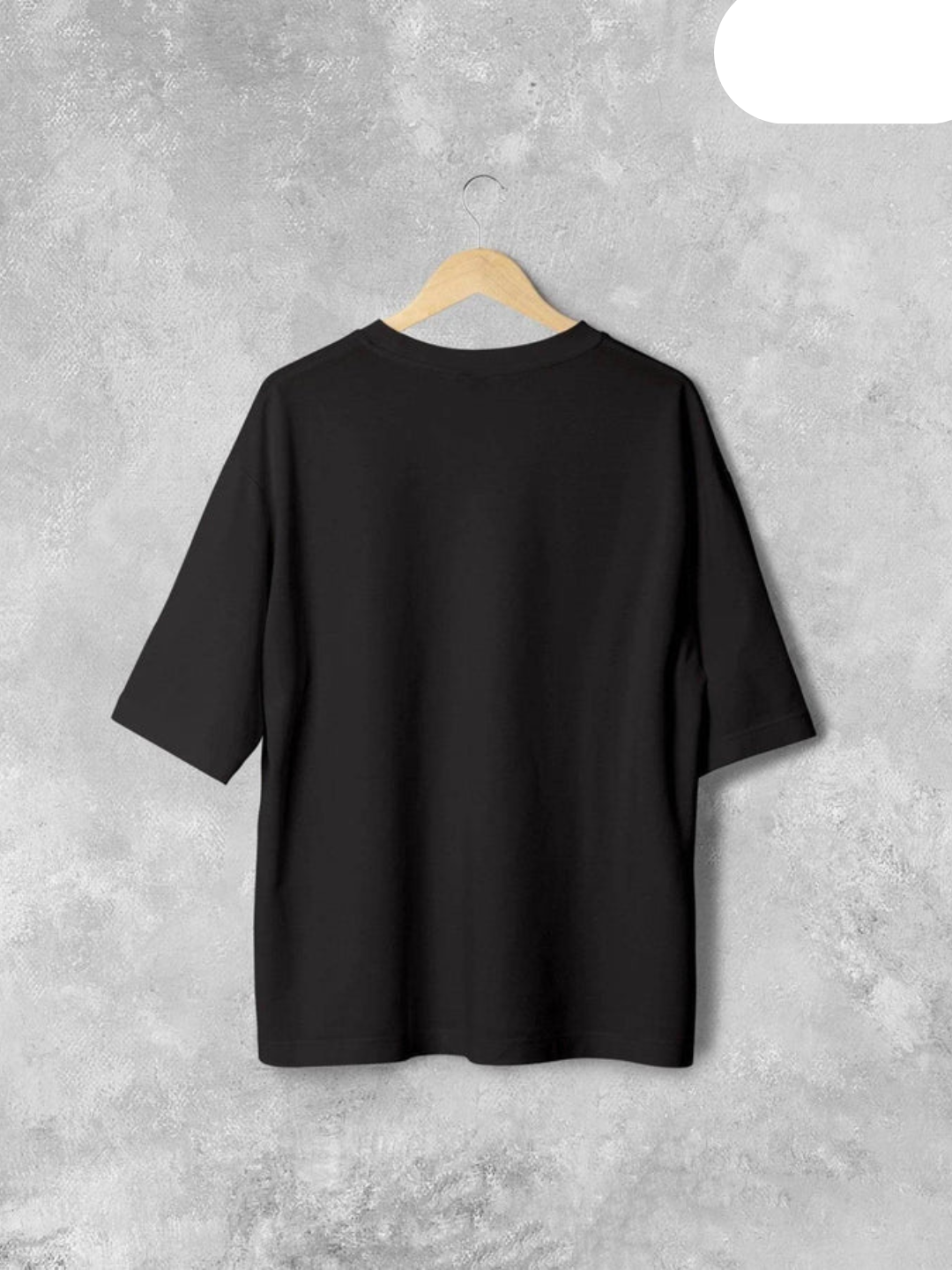 Black t-shirt with a graphic design_black