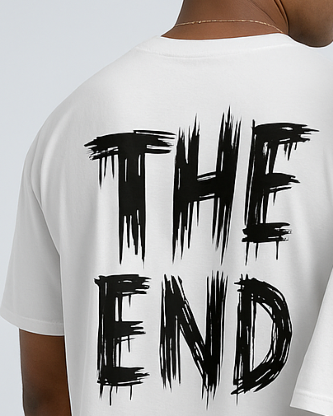 Unisex Oversized Printed T-Shirt_white