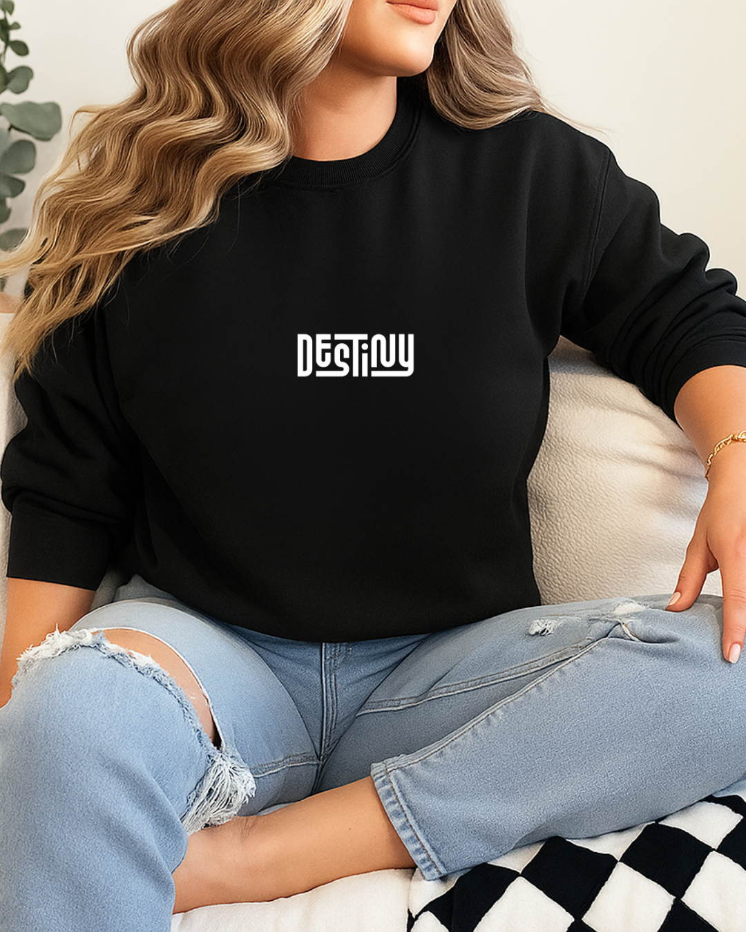 Men & Women Full Sleeve Printed Sweatshirt_black