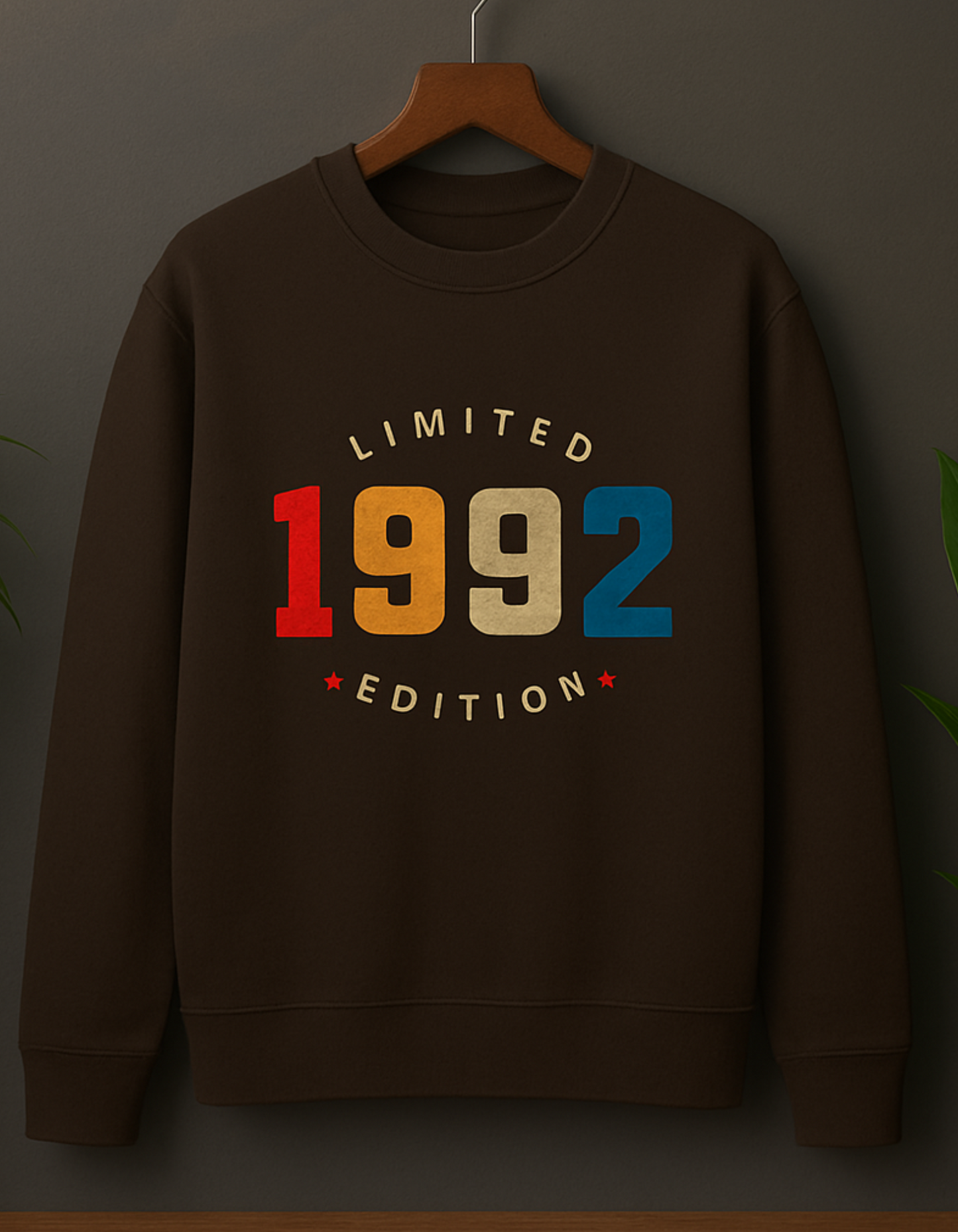 Men & Women Oversized Printed Sweatshirt- Olive Green Color- White Bear