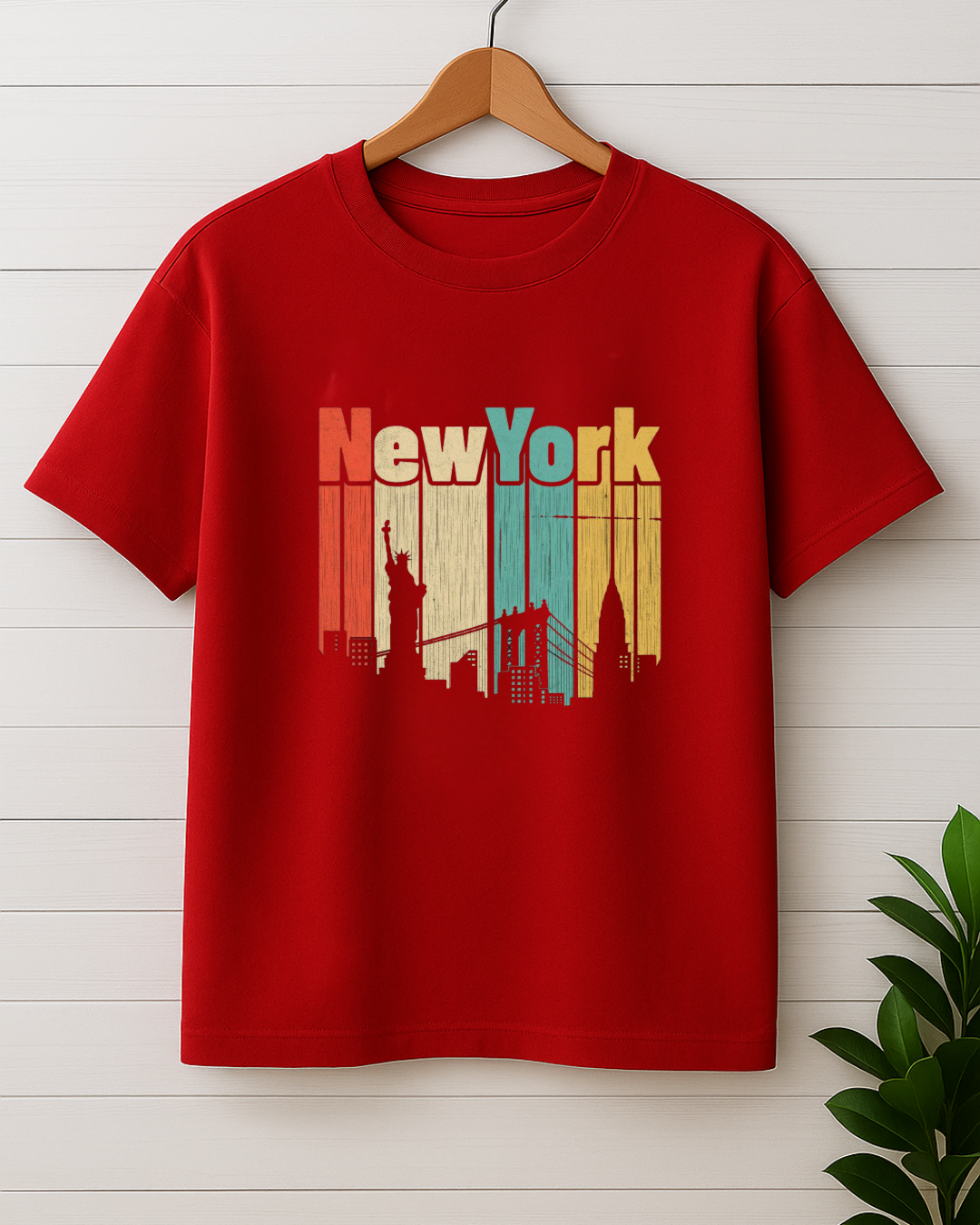 New York T-Shirt_red