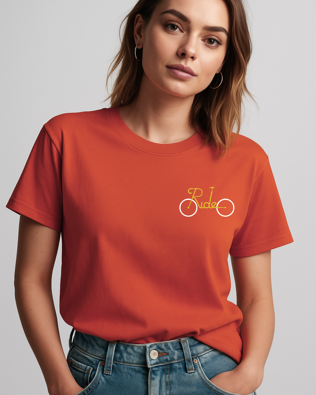 Unisex Classic Crew T-Shirt_red