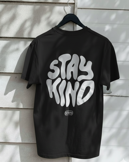 Stay Kind Unisex T-Shirt – Positive Quote Graphic Tee | Soft Cotton Casual Wear