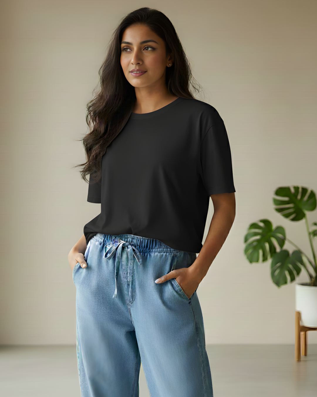 Classic Crew T-Shirt for Women | Soft Cotton Casual Tee