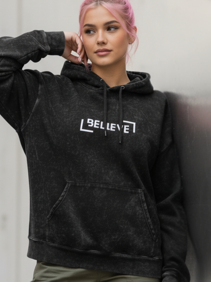 Unisex Acid Wash Hoodie – Stylish Gen-Z Couple Fashion | White Bear Clothing