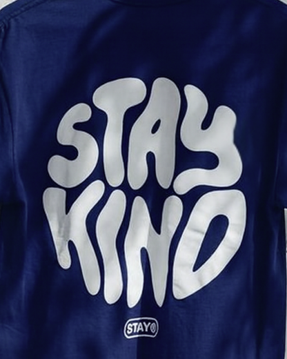 Stay Kind Unisex T-Shirt – Positive Quote Graphic Tee | Soft Cotton Casual Wear