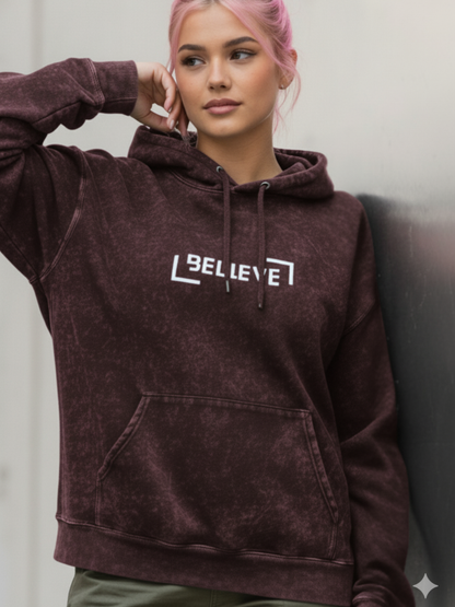 Unisex Acid Wash Hoodie – Stylish Gen-Z Couple Fashion | White Bear Clothing