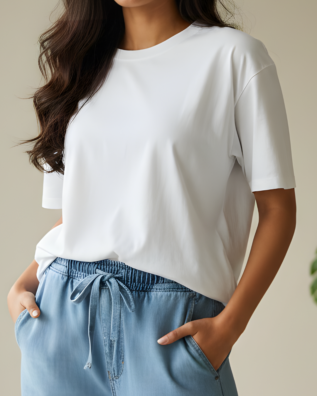 Classic Crew T-Shirt for Women | Soft Cotton Casual Tee
