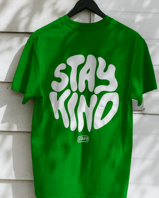 Stay Kind Unisex T-Shirt – Positive Quote Graphic Tee | Soft Cotton Casual Wear
