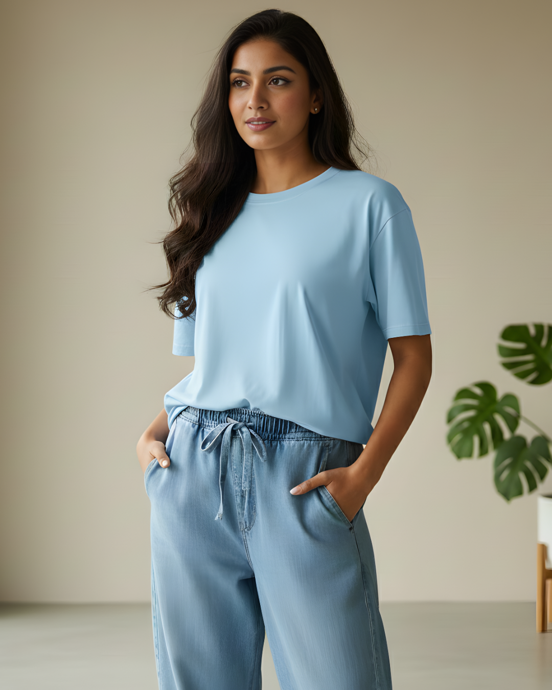 Classic Crew T-Shirt for Women | Soft Cotton Casual Tee