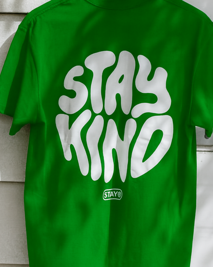 Stay Kind Unisex T-Shirt – Positive Quote Graphic Tee | Soft Cotton Casual Wear