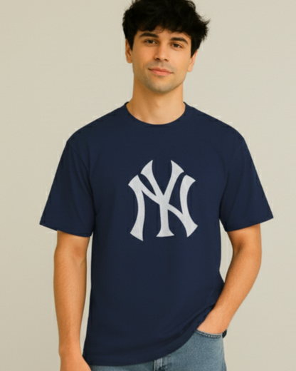 Unisex Oversized New York T-Shirt | Classic NY Logo Apparel