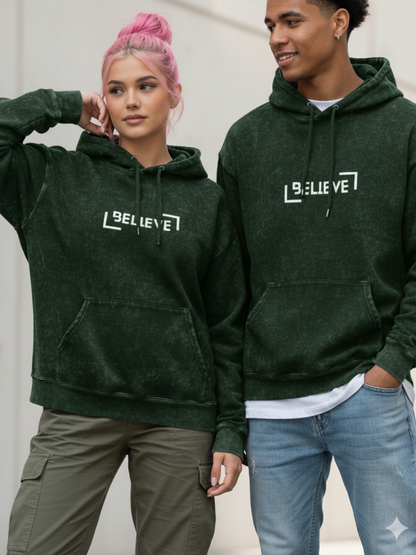 Unisex Acid Wash Hoodie – Stylish Gen-Z Couple Fashion | White Bear Clothing