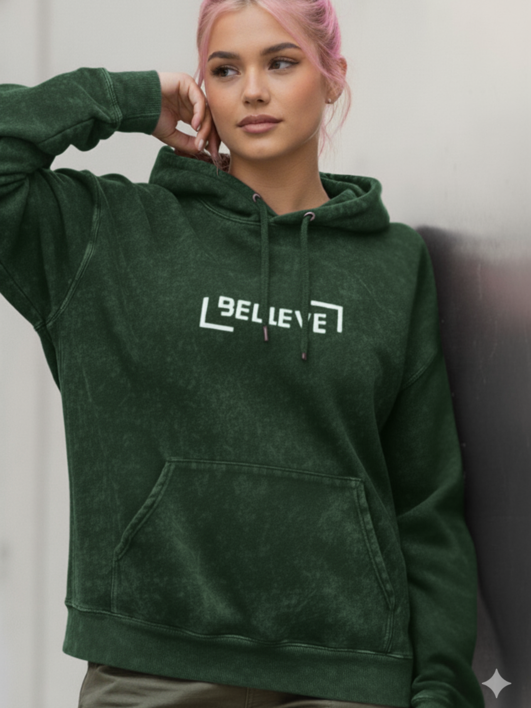 Unisex Acid Wash Hoodie – Stylish Gen-Z Couple Fashion | White Bear Clothing