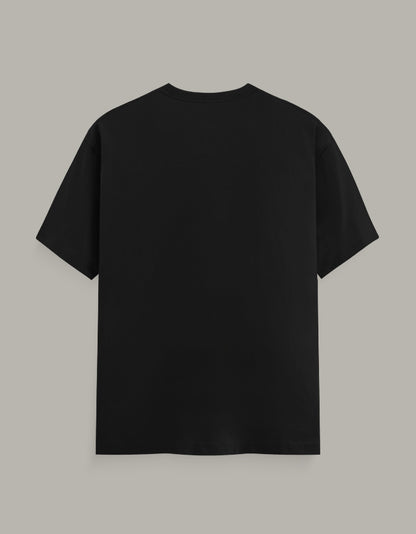 Women Cactus Printed T-Shirt-Black Color- White Bear