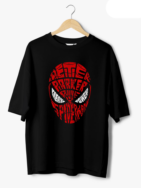 SPIDERMAN GRAPHIC T-SHIRT_BLACK