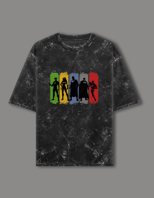 Unisex Oversized Tee_black color