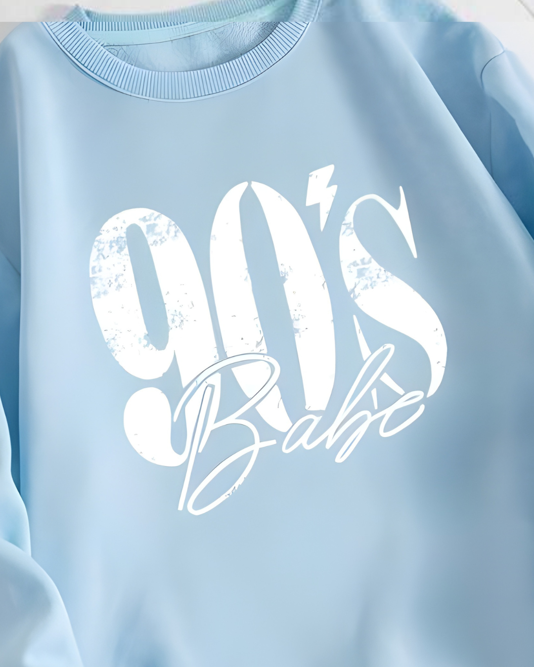 Men & Women Graphic print Sweatshirt _BLUE