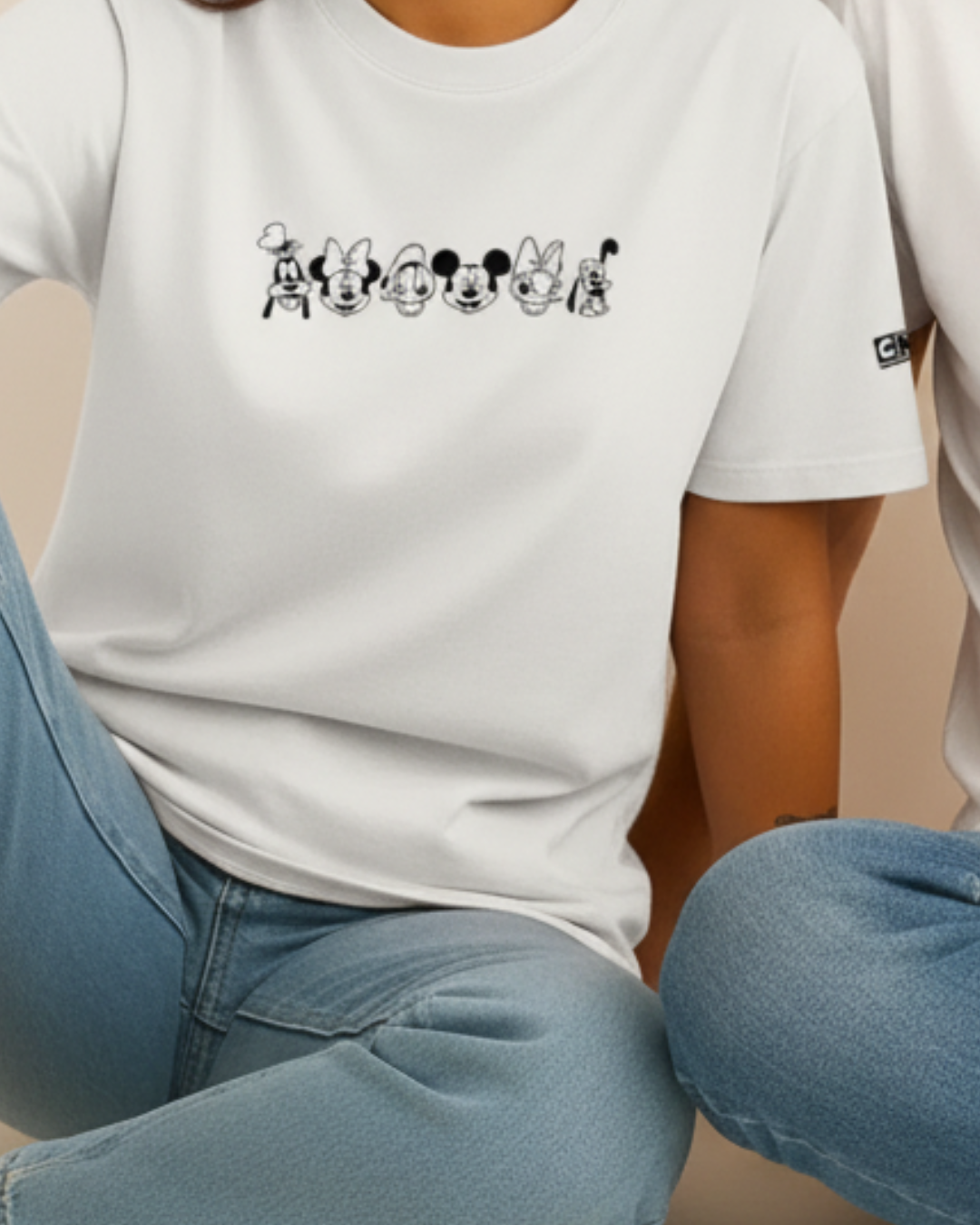 Unisex Disney Character Lineup T-Shirts