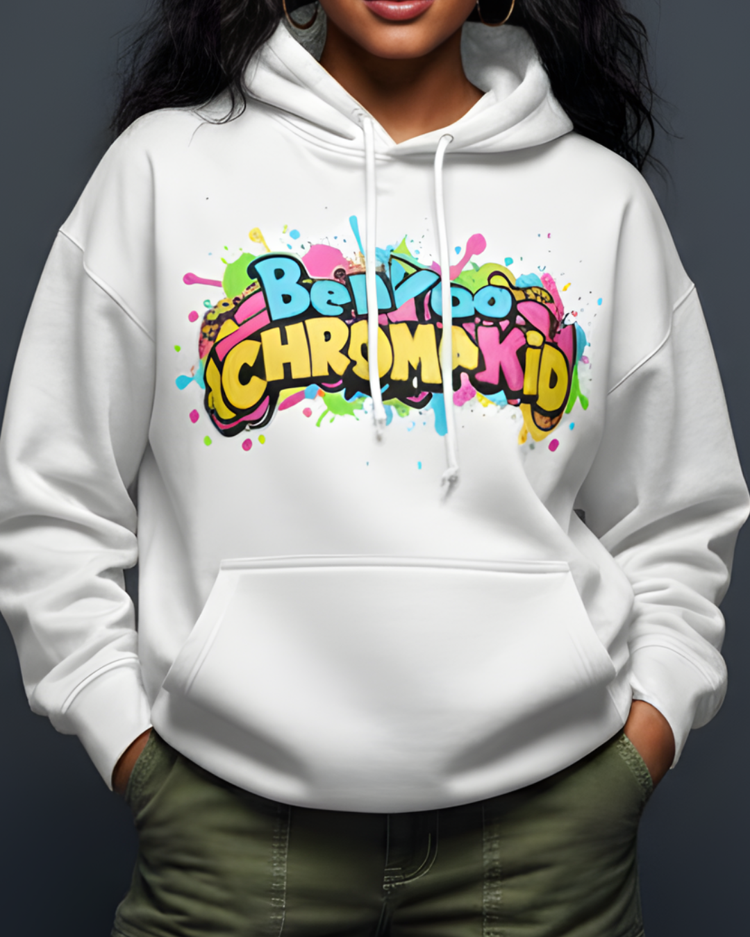 Unisex Oversized Hoodie for Women_white