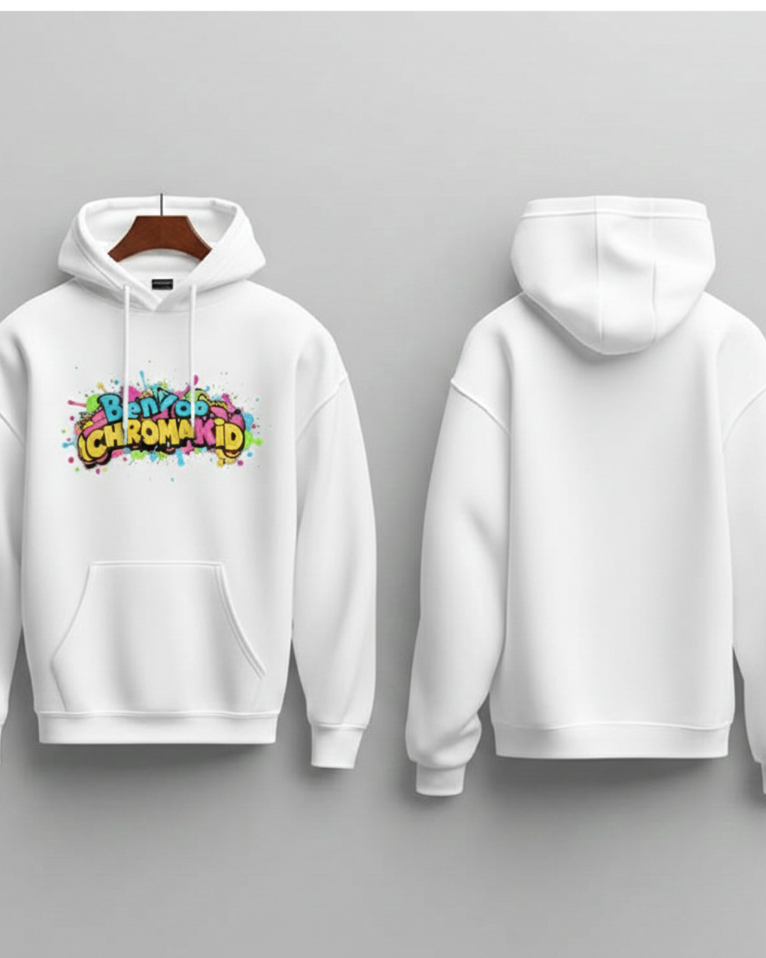 Unisex Oversized Hoodie for Women_white