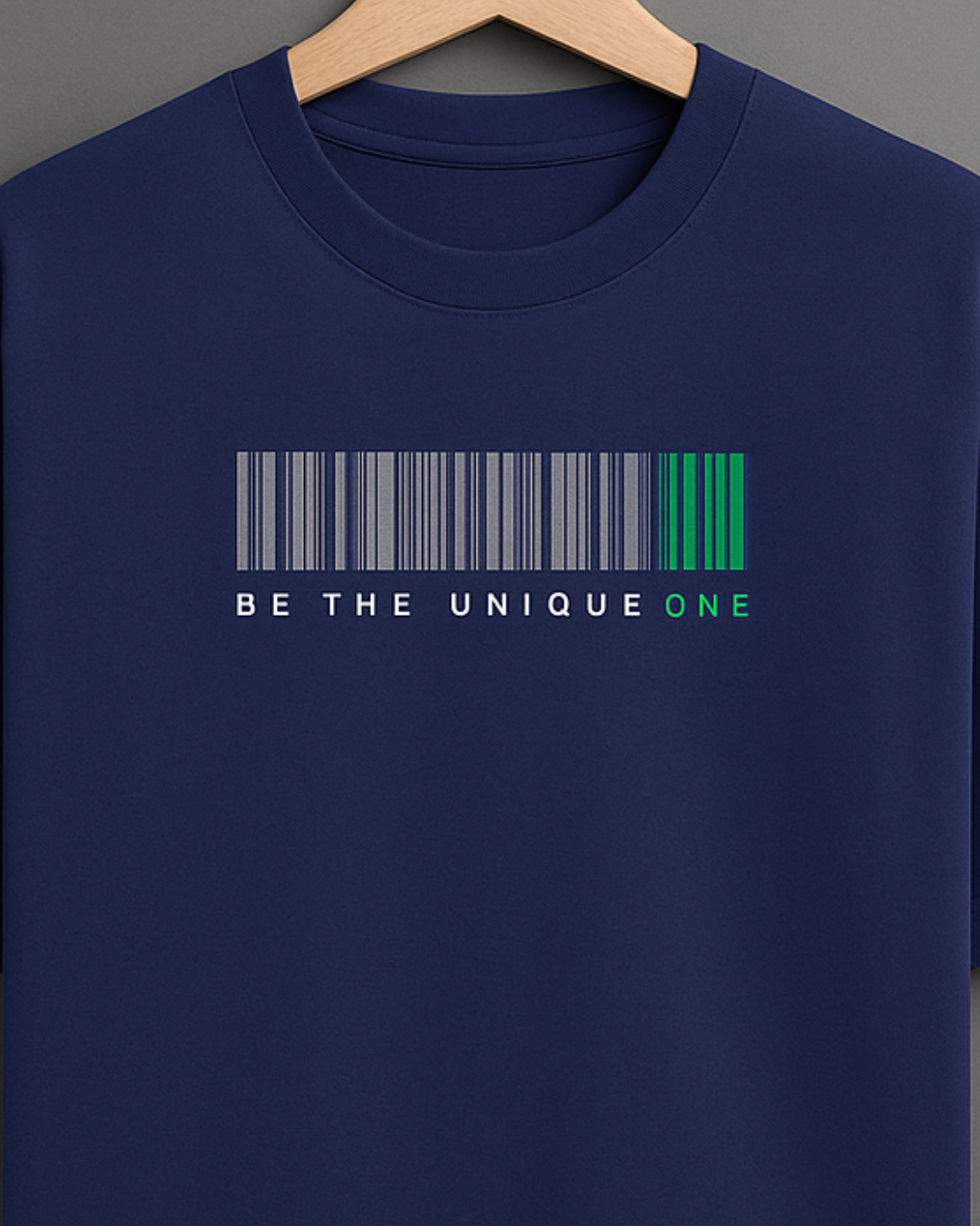 Unisex Oversized_navy blue color