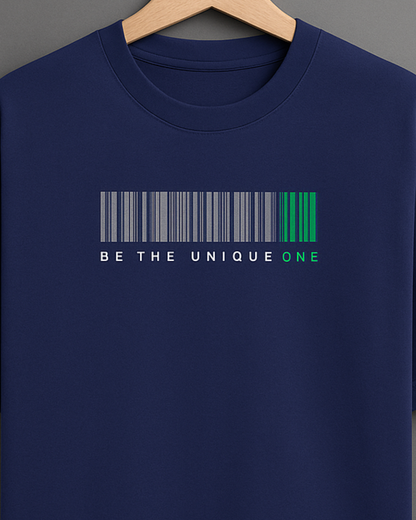 Unisex Oversized_navy blue color