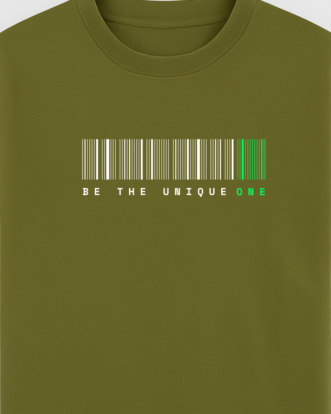 Unisex Oversized_olive green color