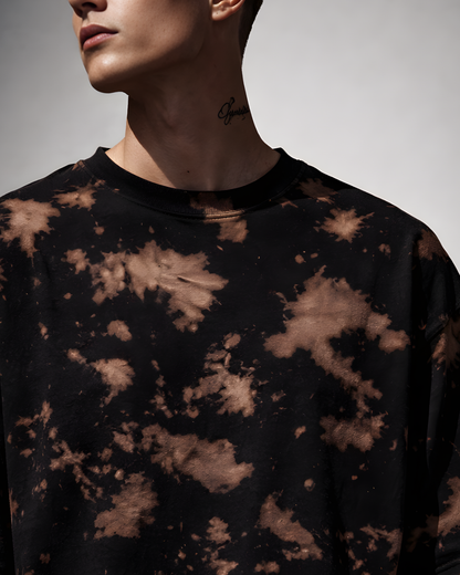 Tie-Dye Oversized T-Shirt for Men – Premium Cotton Streetwear