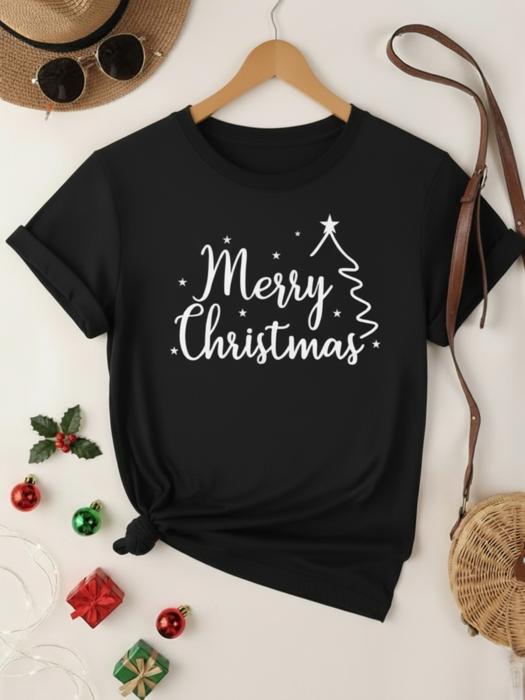 festive-christmas-tree-graphic-tshirt-black