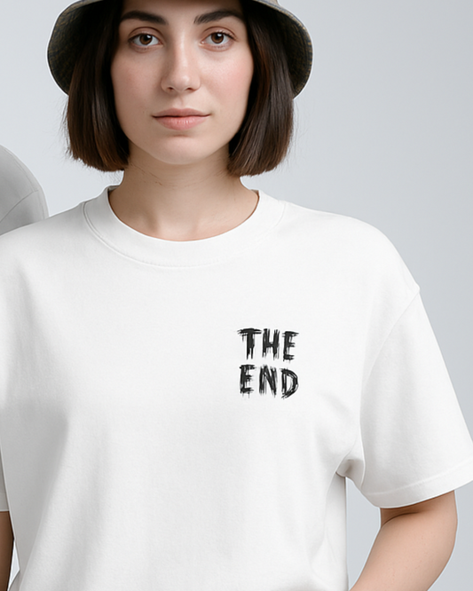 Unisex Oversized Printed T-Shirt_white