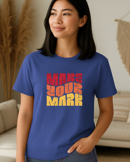 Unisex Round Neck Printed T-Shirt