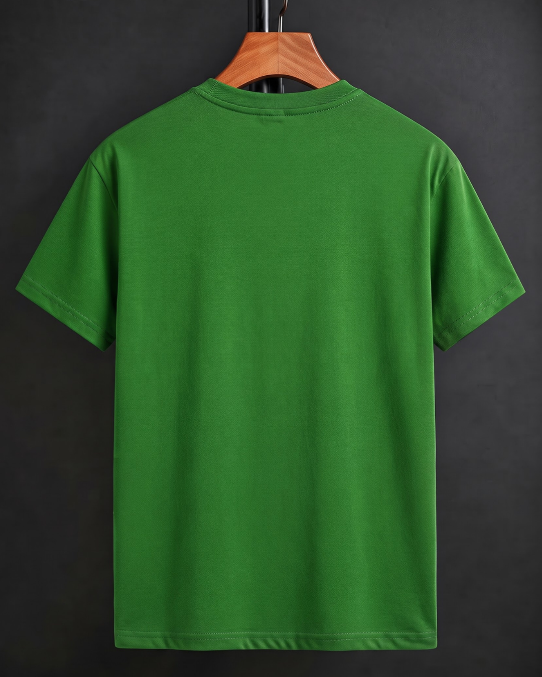 Green England Flag Unisex Classic Crew Regular Fit T-Shirt from White Bear Brand