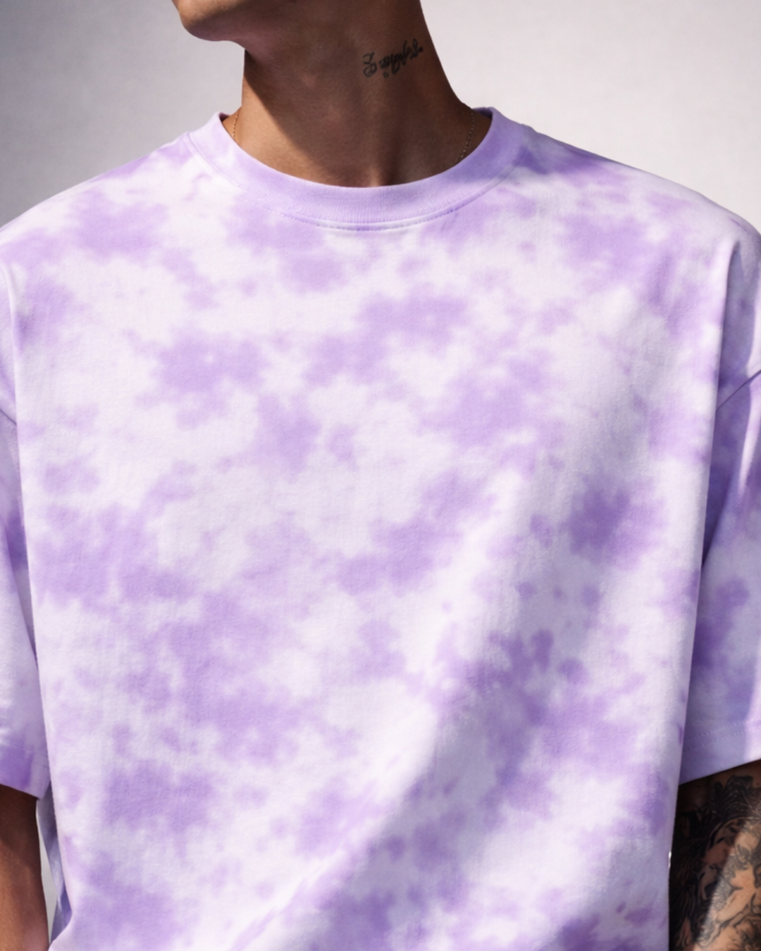 Tie-Dye Oversized T-Shirt for Men – Premium Cotton Streetwear