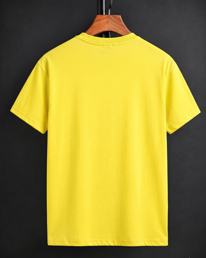 New Yellow England Flag Unisex Classic Crew Regular Fit T-Shirt from White Bear Brand