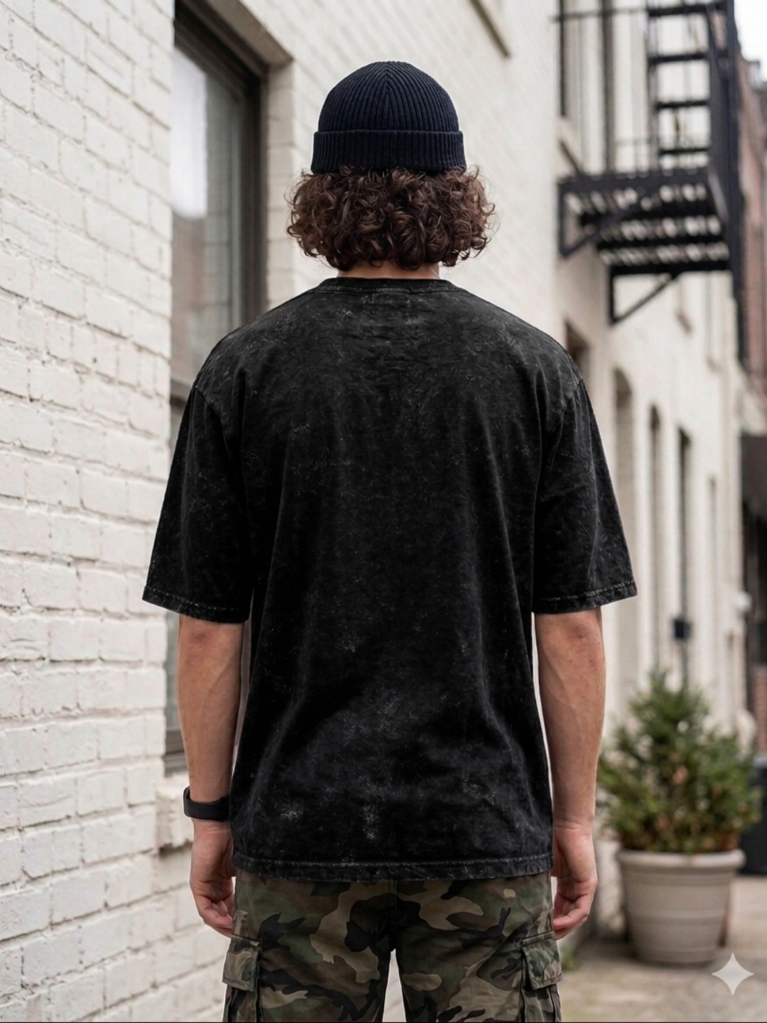 Oversized Unisex Acid Wash T-Shirt  | Premium 260 GSM Cotton Streetwear