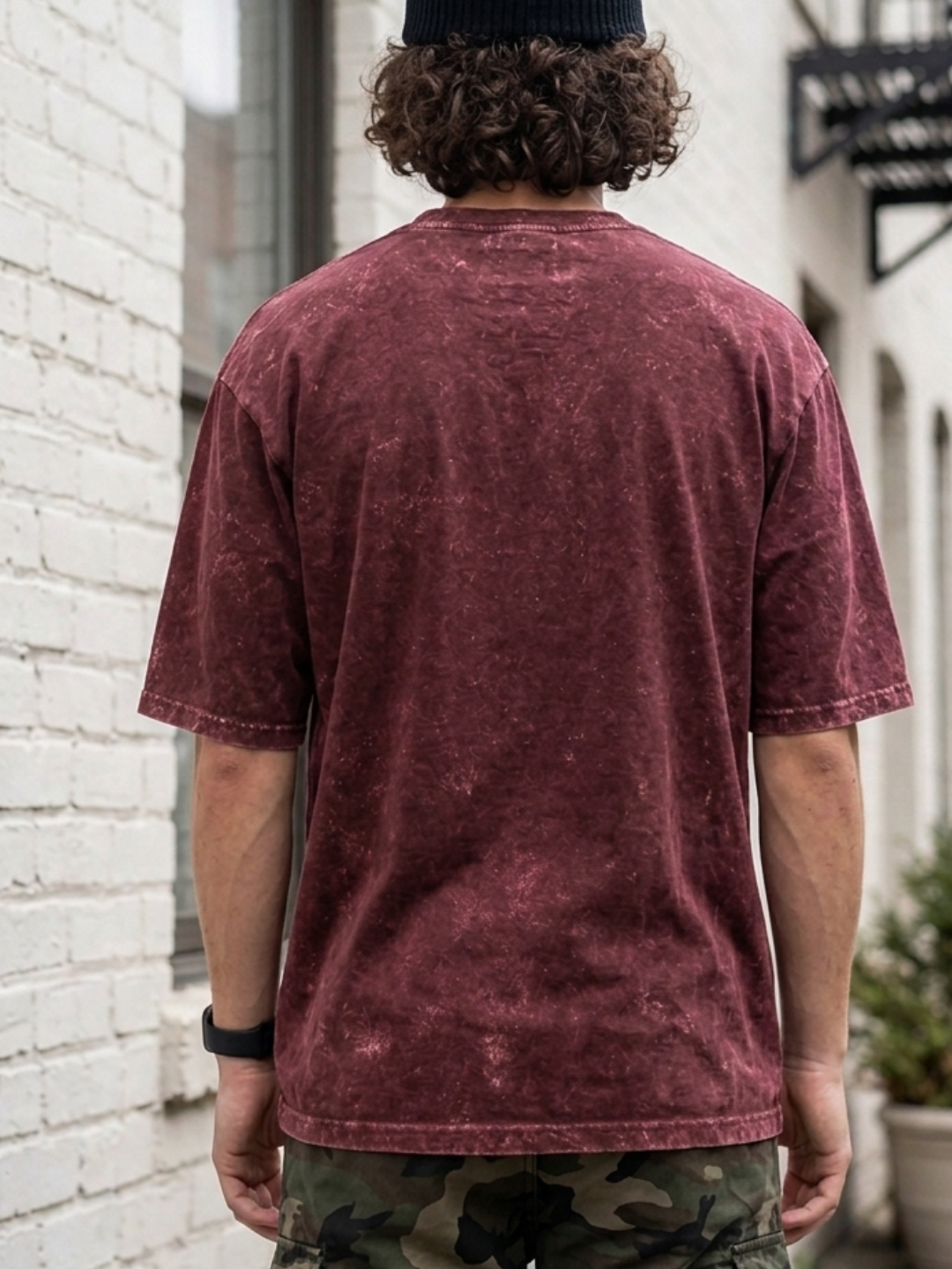 Oversized Unisex Acid Wash T-Shirt  | Premium 260 GSM Cotton Streetwear